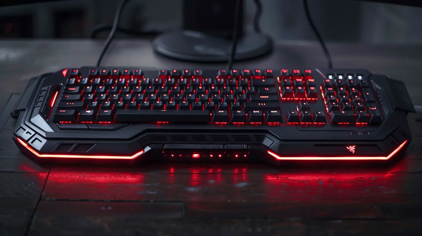 Gaming Keyboards with Built-In Screens and Displays