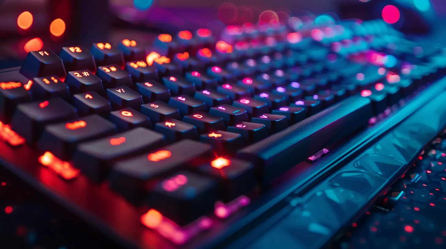 Gaming Keyboards with Built-In Screens and Displays