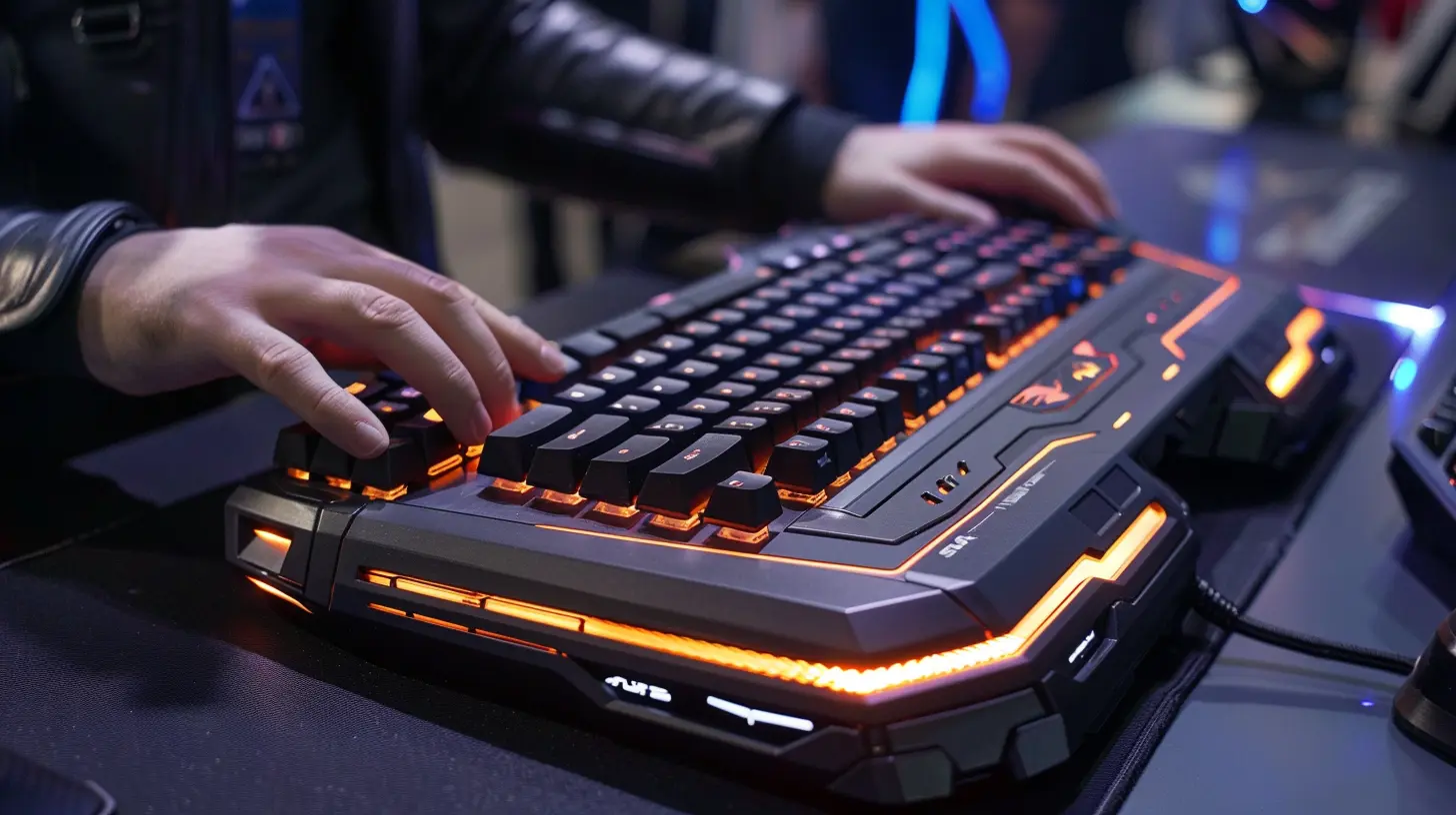 Gaming Keyboards with Built-In Wrist Support