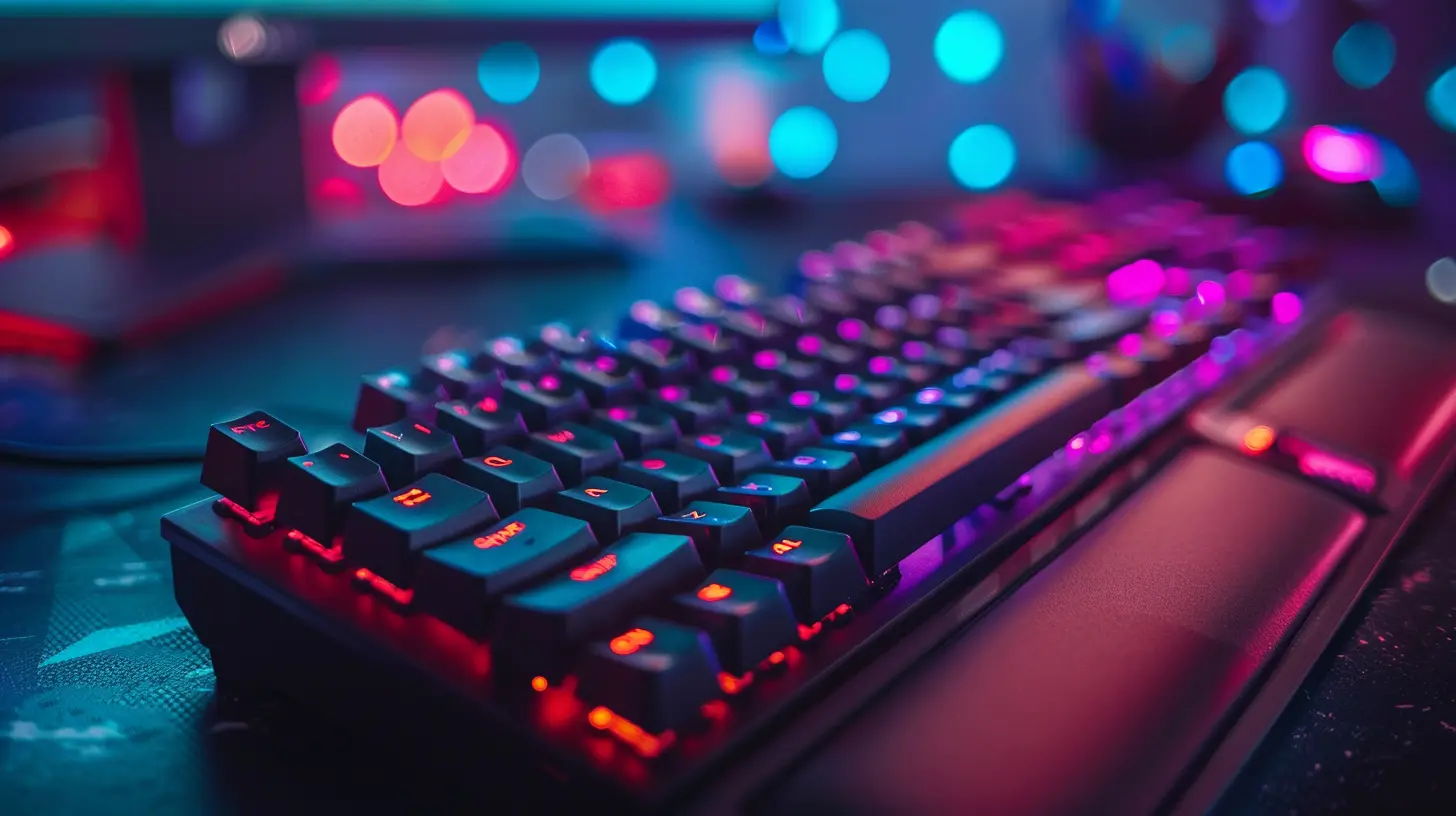 Gaming Keyboards with Built-In Wrist Support