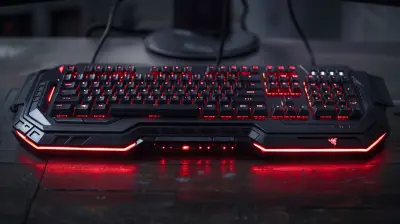Gaming Keyboards with Built-In Screens and Displays