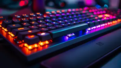 Gaming Keyboards with Built-In Wrist Support