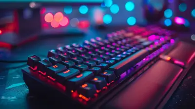 Gaming Keyboards with Built-In Wrist Support