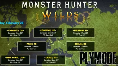 Global Release Times for Monster Hunter Wilds Launch