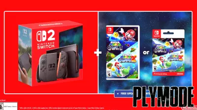 Nintendo Switch 2 bundle with Mario Galaxy games discounted for limited time