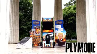 Trump Gets 3 'Fully Functional' Arcade Games Erected At D.C. War Memorial